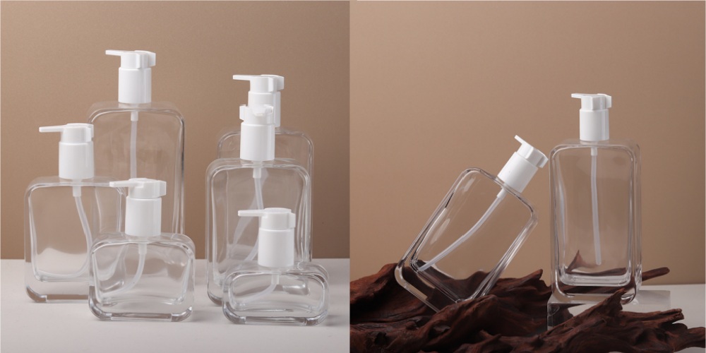 Wholesale 150ml Hair Oil Bottle & Luxury Frosted Glass Lotion Bottle