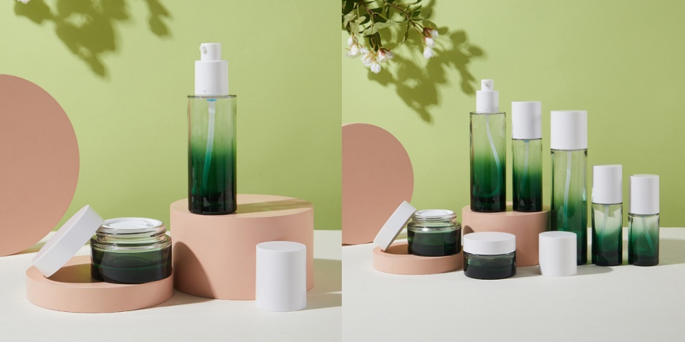 Glass Bottle for Essence Toner Skincare Hair Oil Decanter